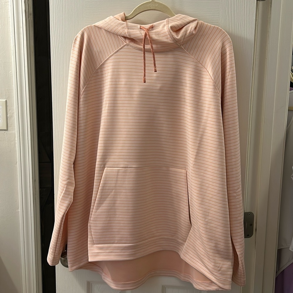 Columbia 2x pullover pink/cream